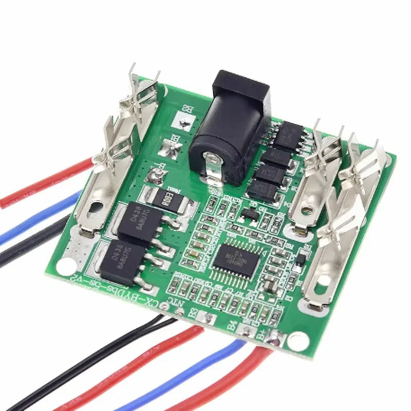 5S5 series battery charging protection board 18V21V 20A lithium-ion battery pack protection circuit board BMS module Zpaxo Default Title