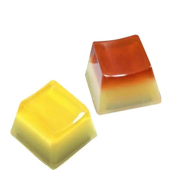 652F Translucent 3D Jelly Drop Glues Resin Puddings Backlit Keycap Mechanical Keyboards Zpaxo