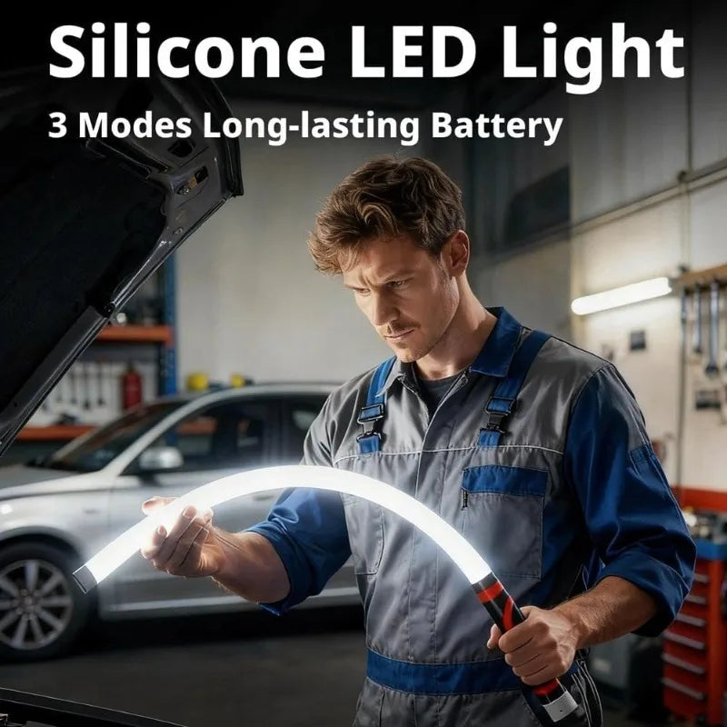 Flexible LED Work Light 800lm USB-C Rechargeable | Zpaxo