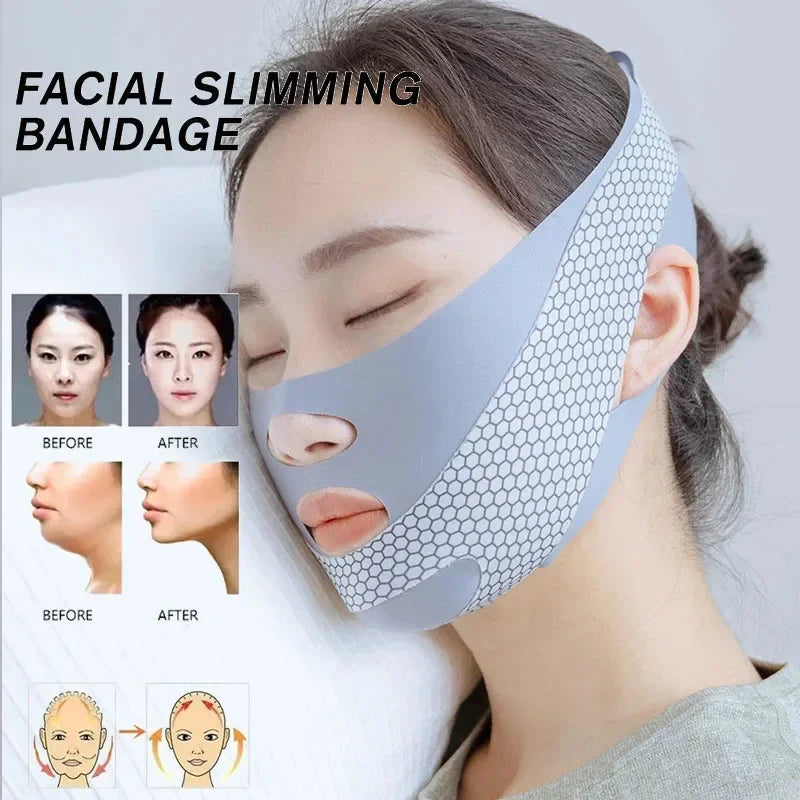 Face-lift Sleep Face V Shaper Facial Slimming Bandage Relaxation
