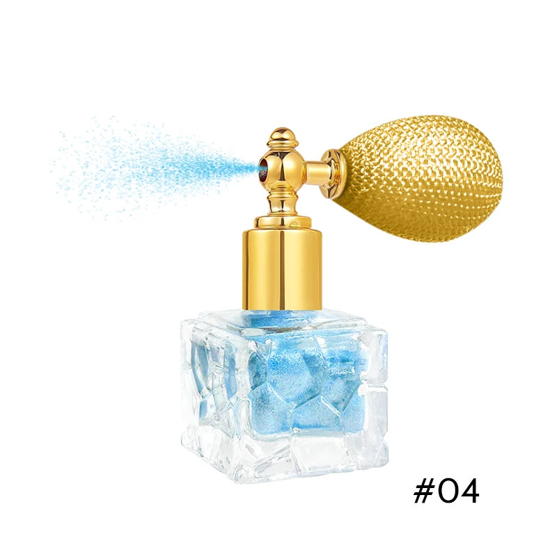 5 Glitter Body Highlighter Powder Spray Makeup Shimmer Face Hair Zpaxo 04