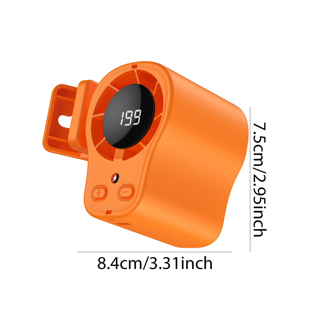 Car Clip Fan Outdoor Umbrella Waist Electric 360 Rotatable 199-speed