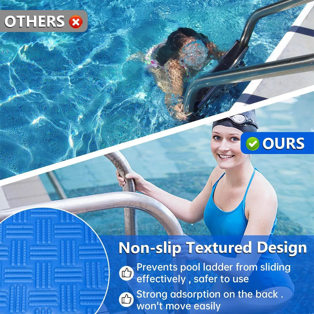 Non-slip Pool Step Pad Swimming Ladder Mat Outdoor Waterproof Cushion