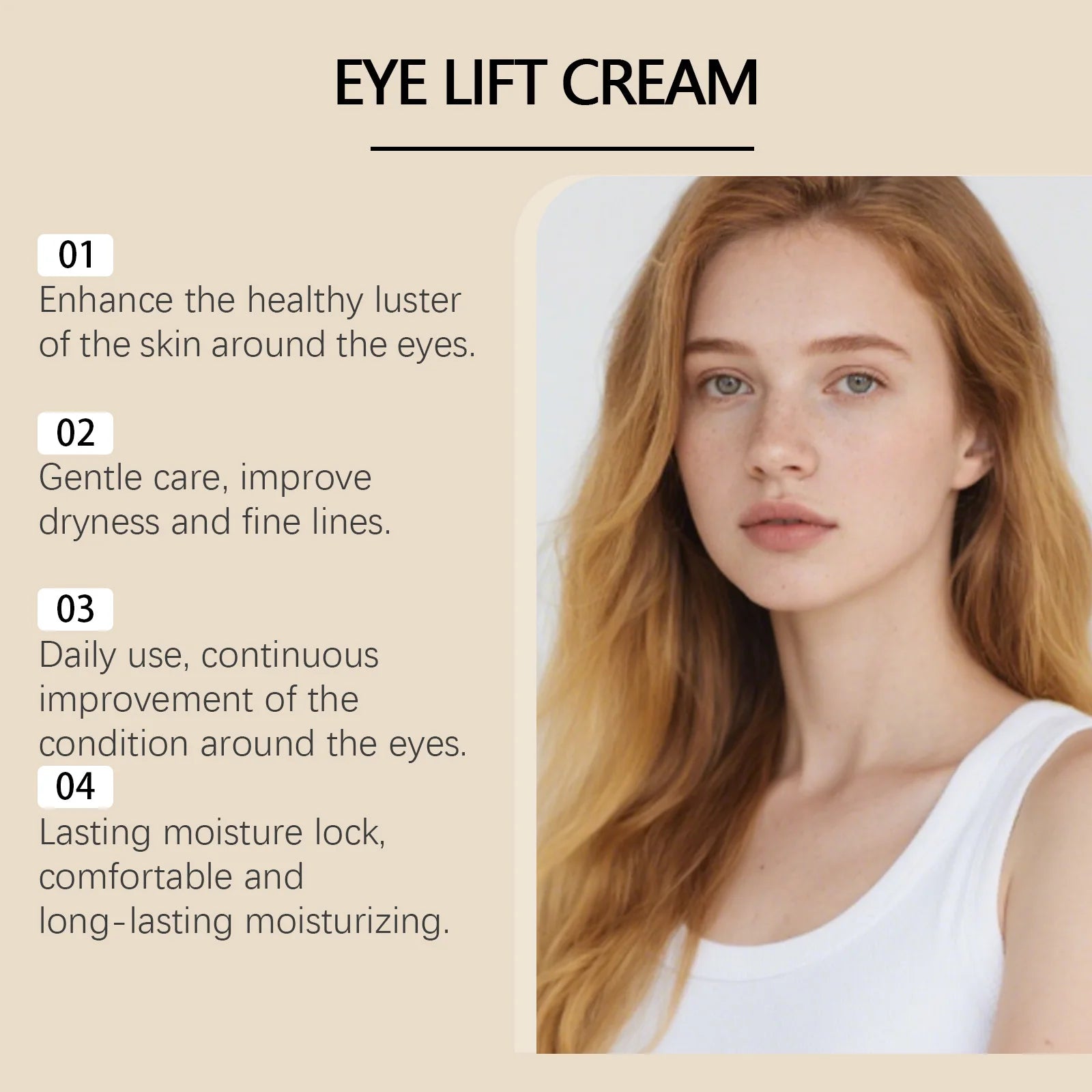 Hoygi Vitamin E Eye Cream – Firming, Dark Circles & Anti-Aging Anti-Aging Eye Cream Zpaxo