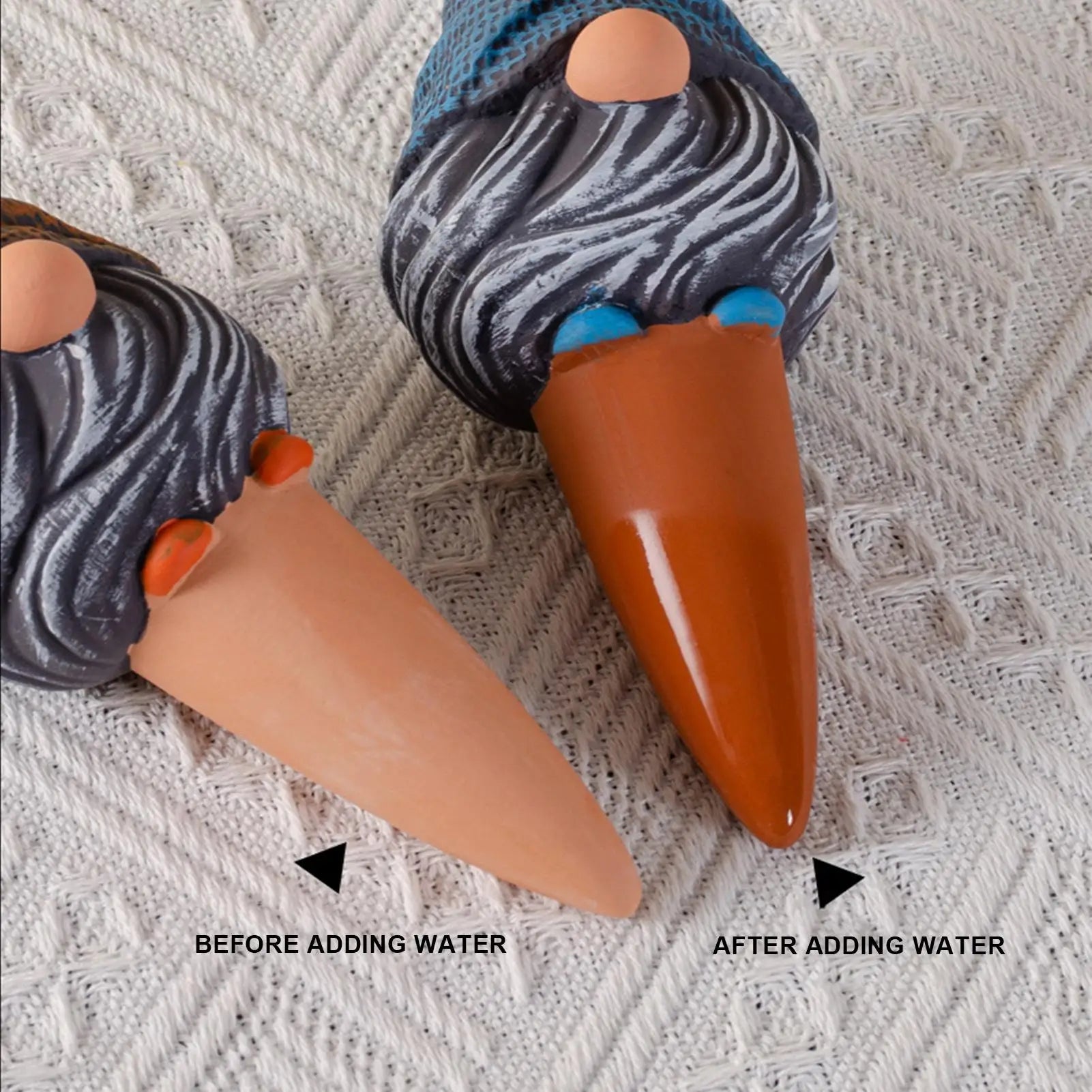 Gnome Self-Watering Spikes – 4-Pack Terracotta Plant Waterer Self-Watering Spikes Zpaxo