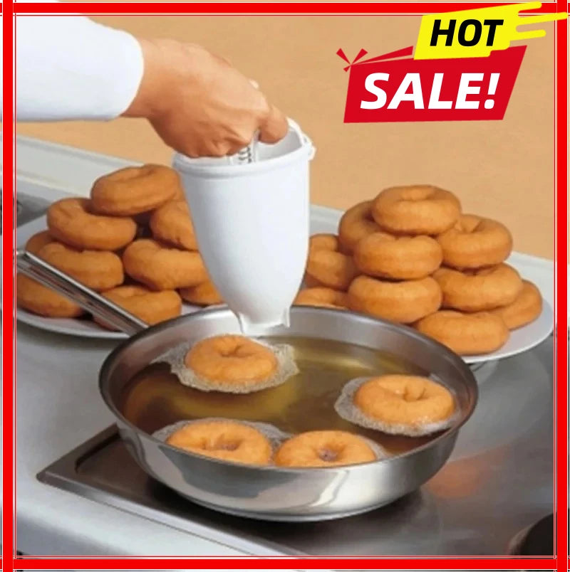 Donut Maker Dispenser – DIY Donut Mold Baking Tool Donut Maker Dispenser Zpaxo