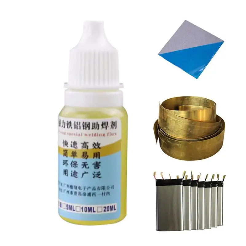 Soldering Flux Liquid Electronics Paste No Clean Pure Aluminum