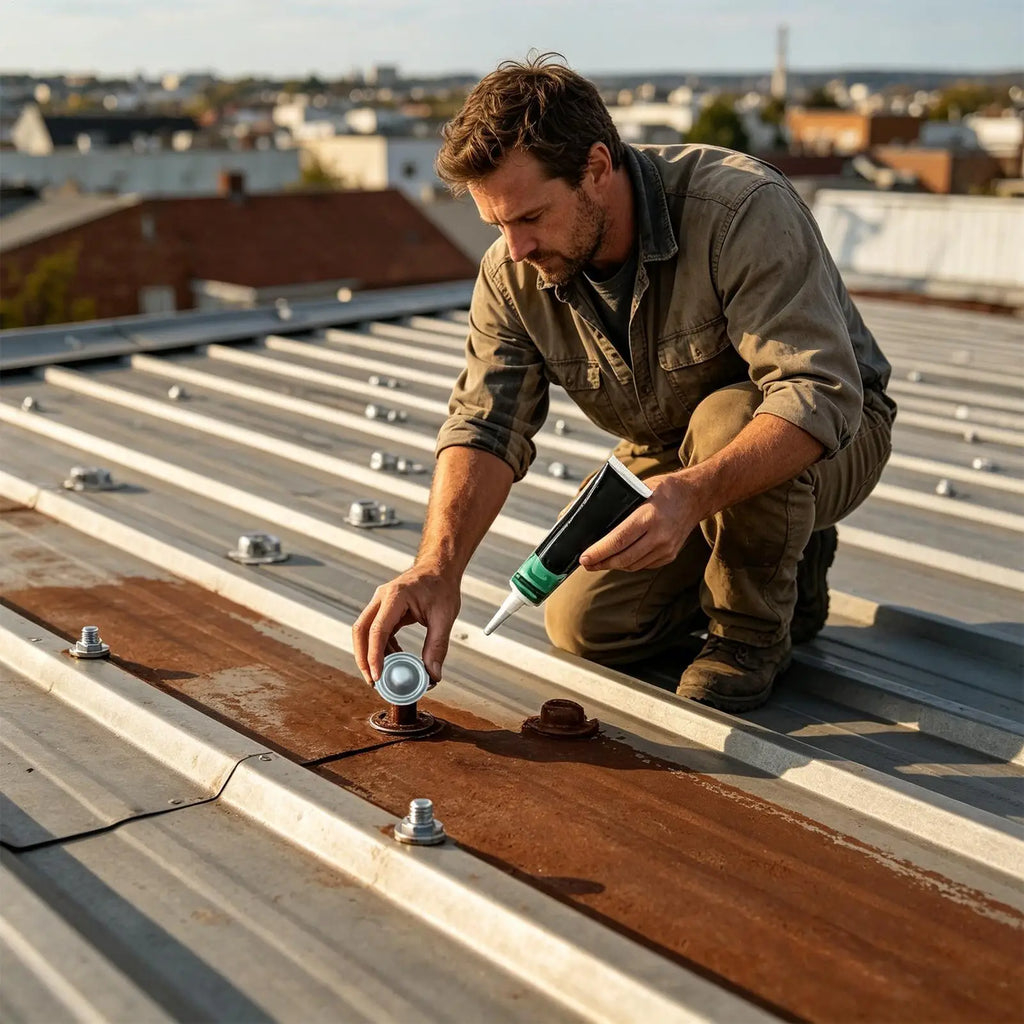 Roofing Screw Caps 20 Easy Install Weather Protection Metal Roof