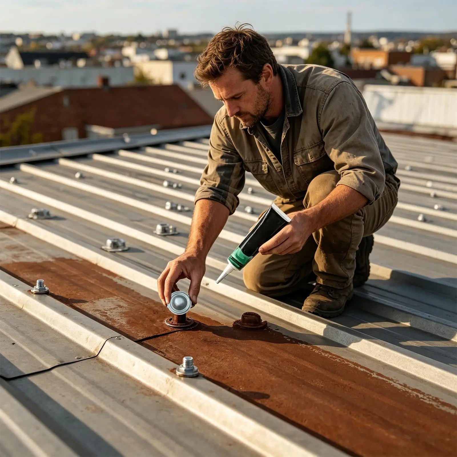 Roofing Screw Caps 20 Easy Install Weather Protection Metal Roof
