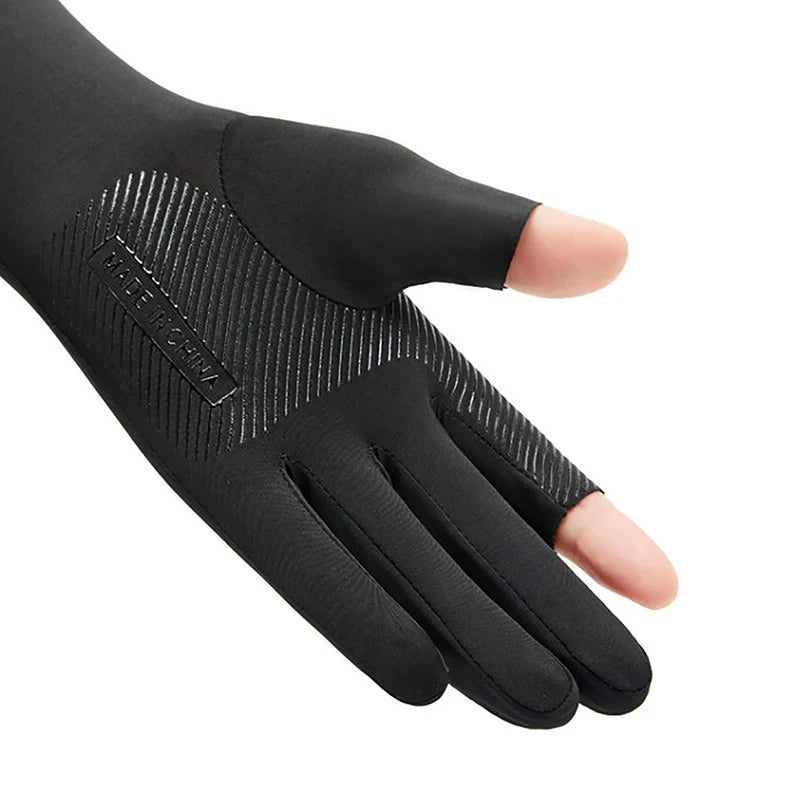 Men Ice Silk Bicycle Sleeves Summer Breathable Cycling Arm Protection
