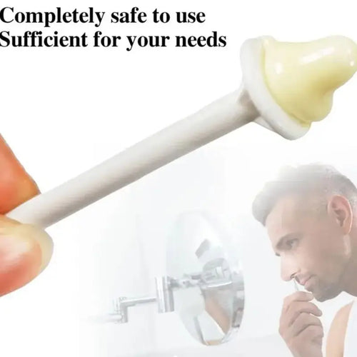 100-Pack Nose Wax Sticks – Painless Hair Removal Kit Unisex Nose Wax Kit Zpaxo