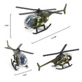 Mini Alloy Helicopter Model Toys Aircraft Military Collection