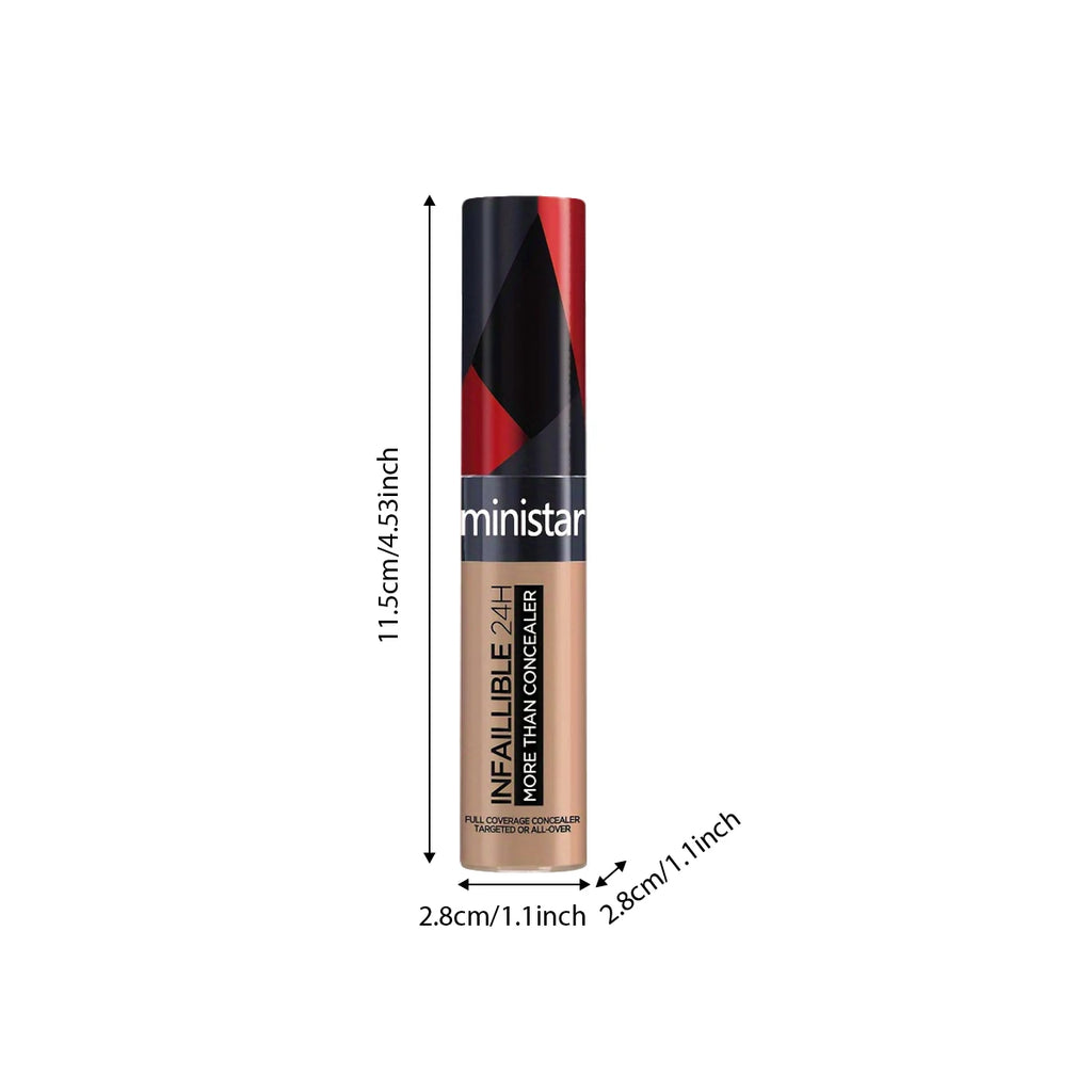 Full Coverage Concealer Waterproof Sweat Proof Stain Resistant