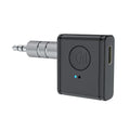 Bluetooth 5.3 AUX Receiver – 3.5mm Wireless Car Audio Adapter Bluetooth AUX Receiver Zpaxo B1-Black