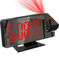 LED Digital Alarm Clock Projection Projector Ceiling Time Temperature