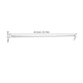 Aluminum Alloy Drapery Pull Wand Ergonomic Handle Keychain Buckle