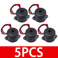 ‌QSI-2910 High-Output 90dB Active Piezo Alarm Siren – 12V DC Continuous Duty Cycle Buzzer Module with Compact 29.5x24.5mm Housin Zpaxo 5pcs
