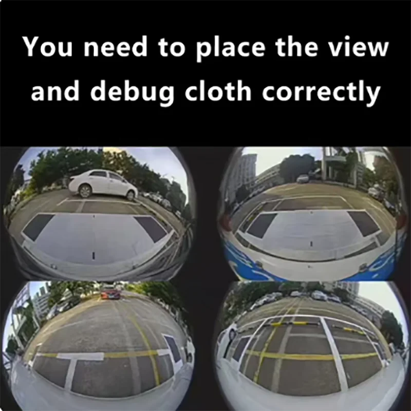 Automatic Completion Calibration Cloth Car 360 Panoramic Image System