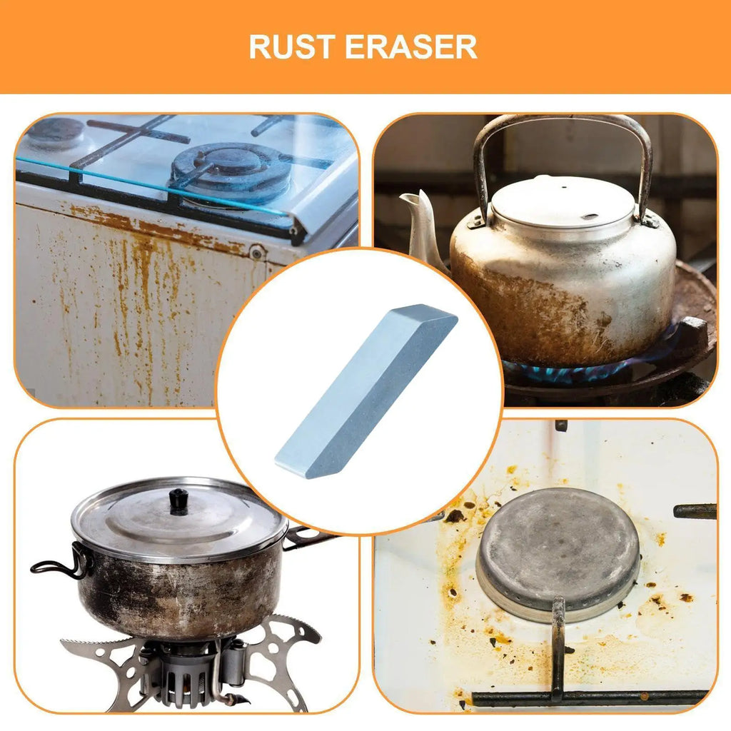 Rust Eraser Rubber Scrubber – Kitchen & Bathroom Rust Remover Rust Remover Scrubber Zpaxo