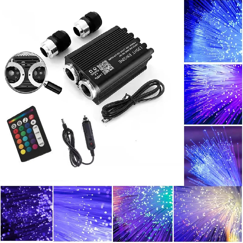 12V Star Ceiling Light Meteor Fiber Optic APP Control Indoor