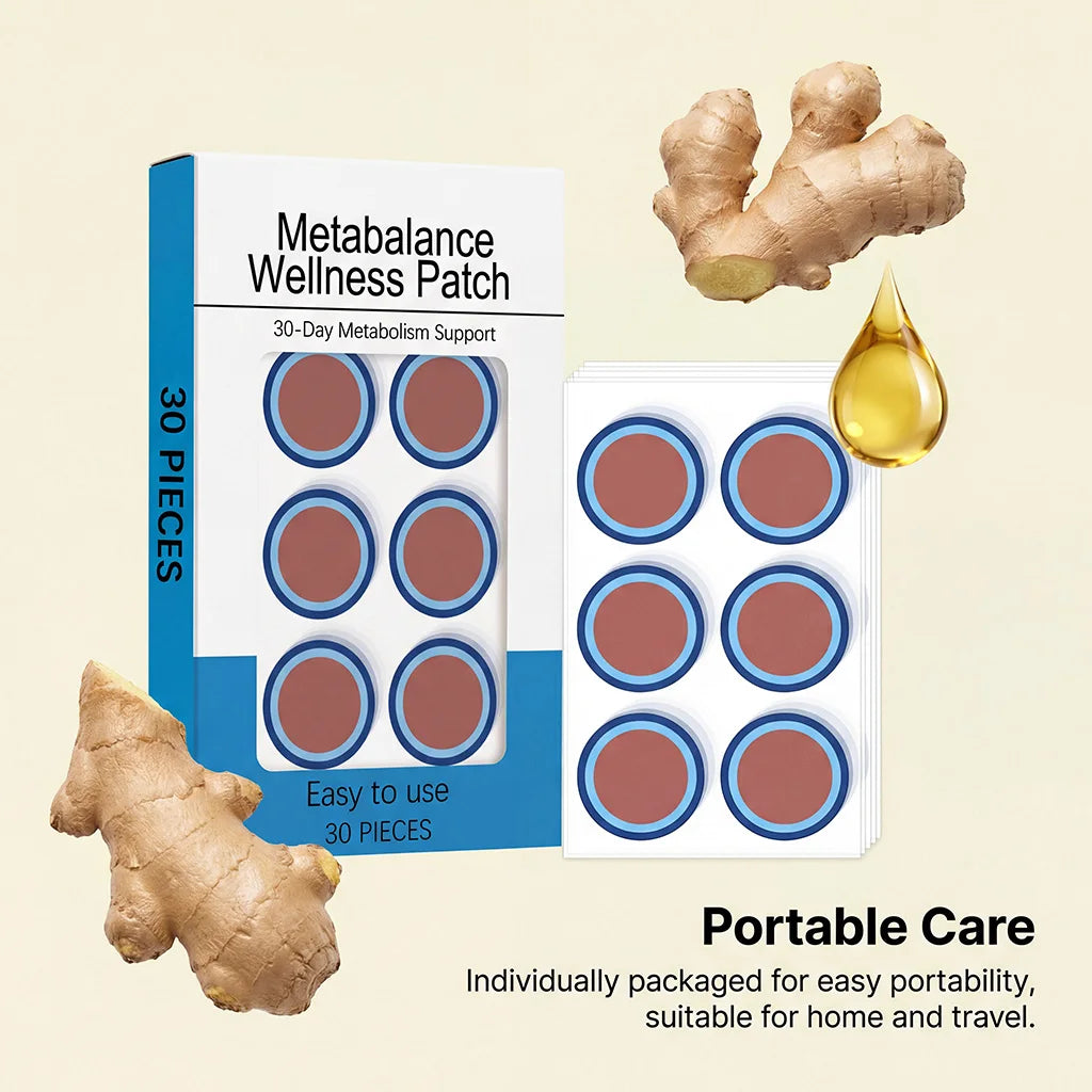 Ginger Body Care Wellness Patches – Breathable 30pcs Wellness Body Patch Zpaxo