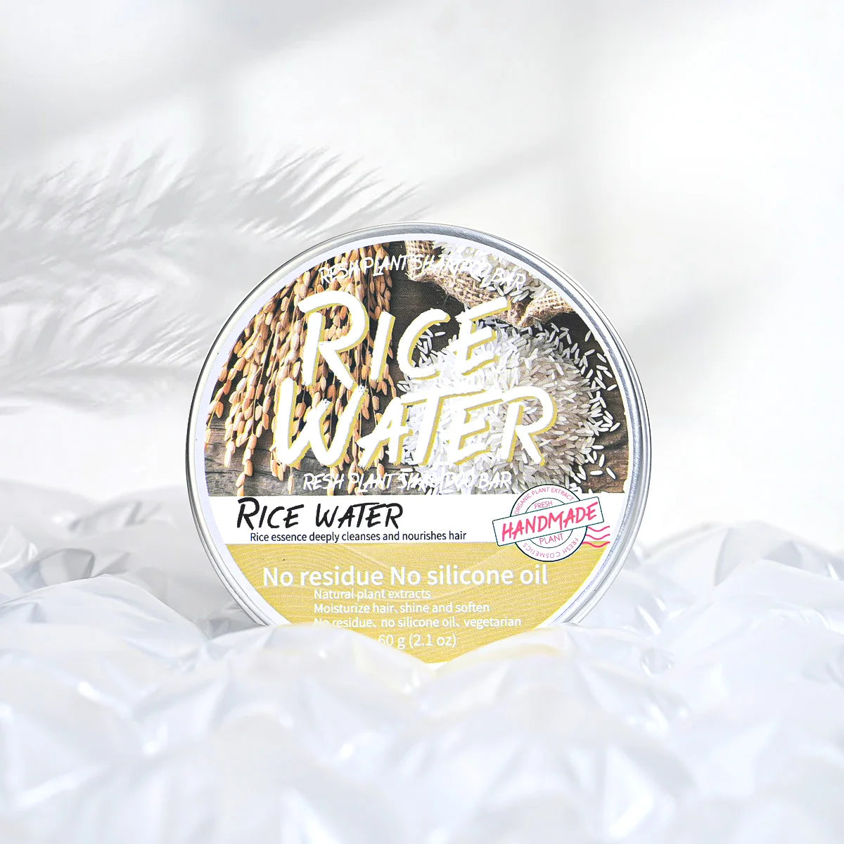 Rice Water Hair Soap – Oil Control, Anti-Dandruff & Nourish Solid Hair Wash Soap Zpaxo