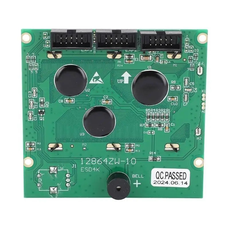 652F 3D Printer LCD Display Screen With Control Panel 12864 Resolution Blue Screen Zpaxo