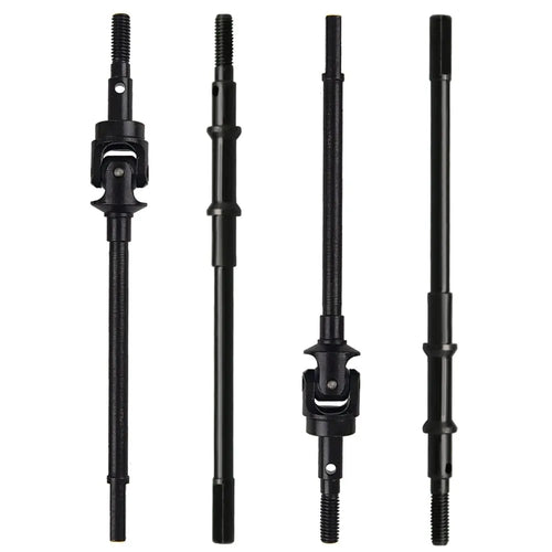 1 10 RC Crawler Car CNC Metal Steel Front Rear Axle CVD Drive Shafts Zpaxo
