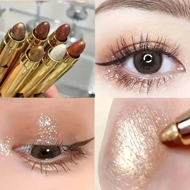 Highlighter Eyeshadow Pencil Shimmer Glitter Contouring Double-headed
