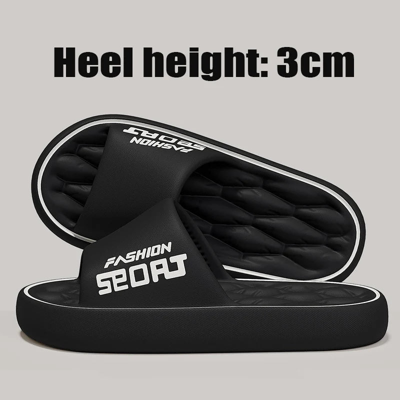 Men Women Slippers Summer Lightweight EVA Home Bathroom Slipper Comfy