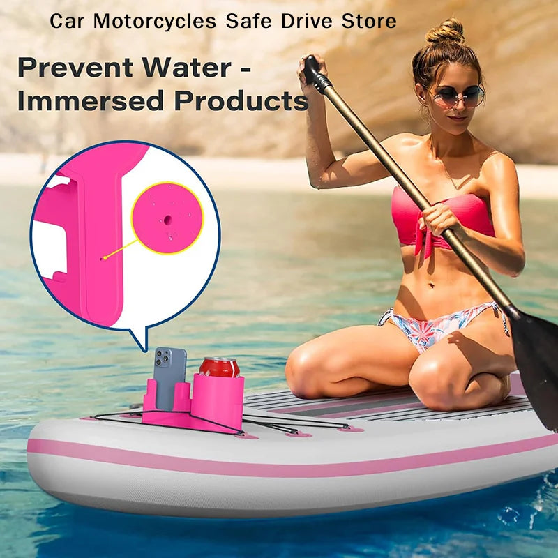 M1pcs Multi-functional Paddle Board Cup Holder PVC Creative Kayak