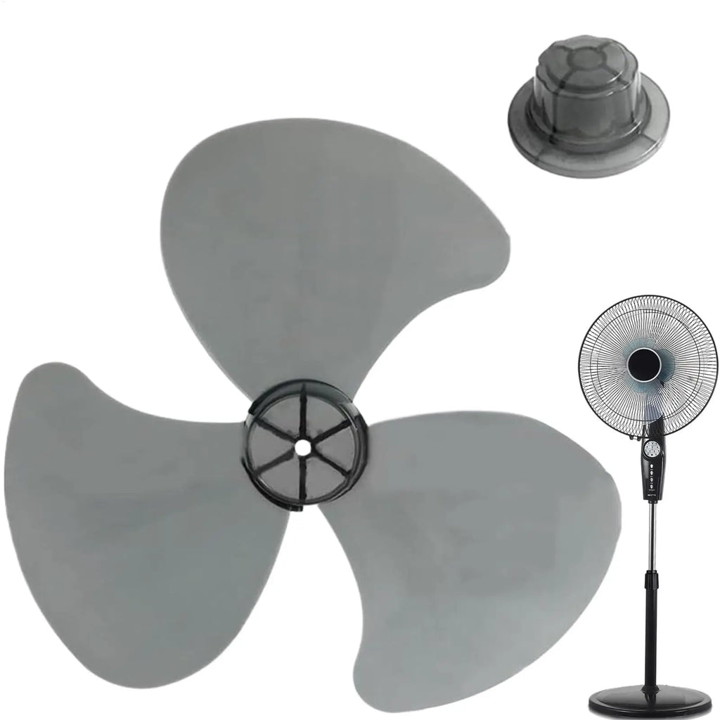 3 Leaf Plastic Fan Blade Universal Standing Pedestal Nut Cover