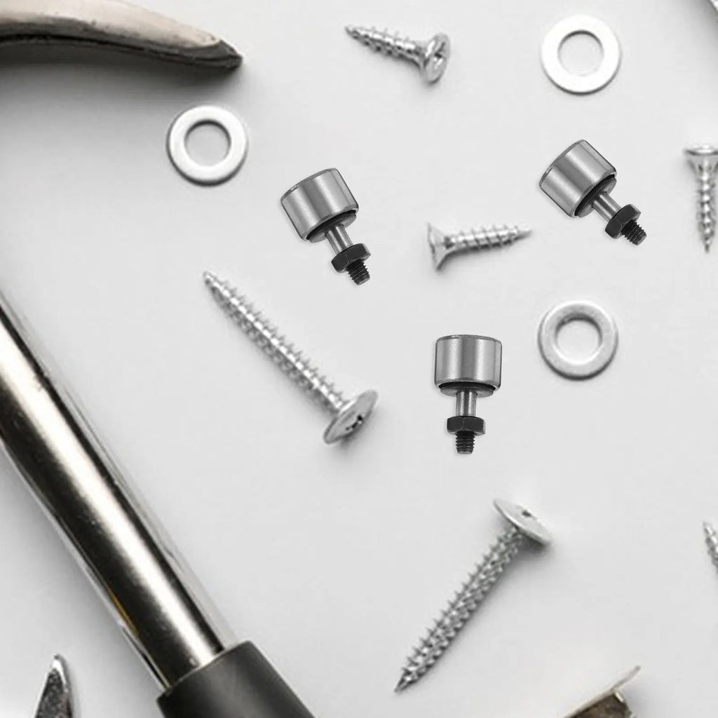 Bolted Cam Follower Bearing Steel Roller Needle Rigid Precision Cnc
