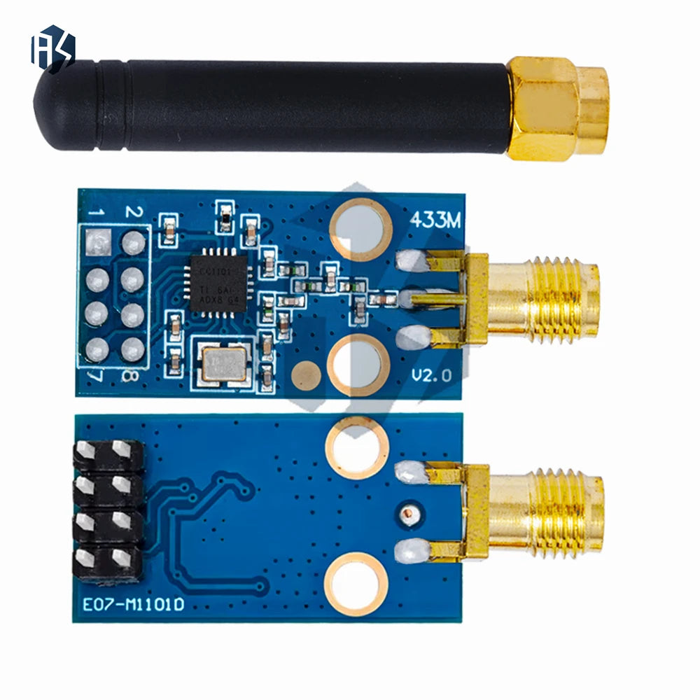 CC1101 Wireless Module With SMA Antenna Wireless Transceiver Module For Arduino 315/433/868/915MHZ Zpaxo