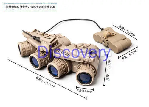 FMA GPNVG PVS18 Night Vision Instrument Four Barrels Eyes Zpaxo