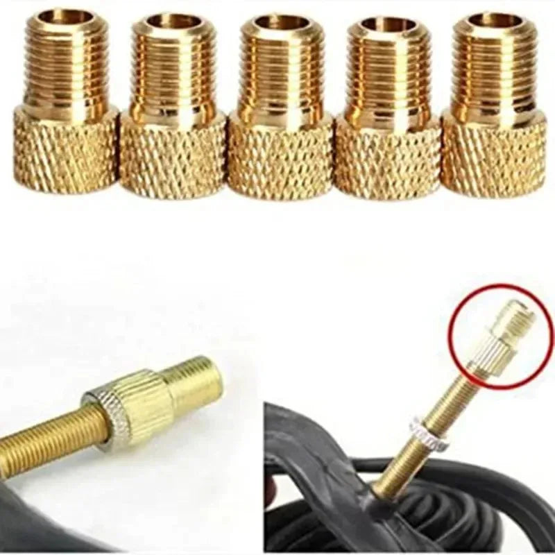 Presta to Schrader Valve Adapter Caps | MTB & Road Bike