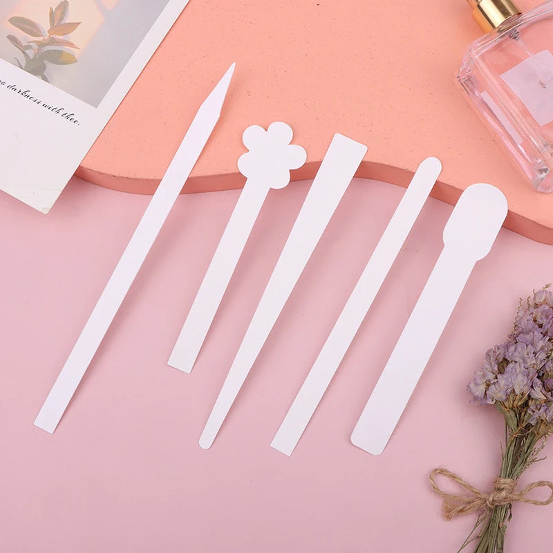 100-Pack Flower Shape Perfume & Essential Oil Test Strips