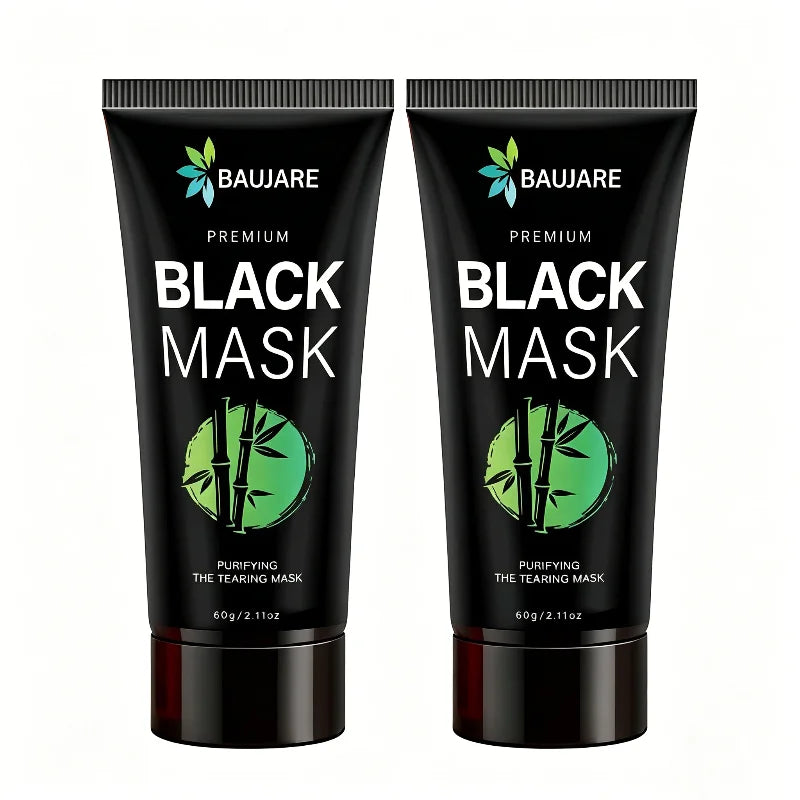 Bamboo Peel-Off Face Mask – Deep Pore Cleanse & Hydration Peel-Off Face Mask Zpaxo 2PCS