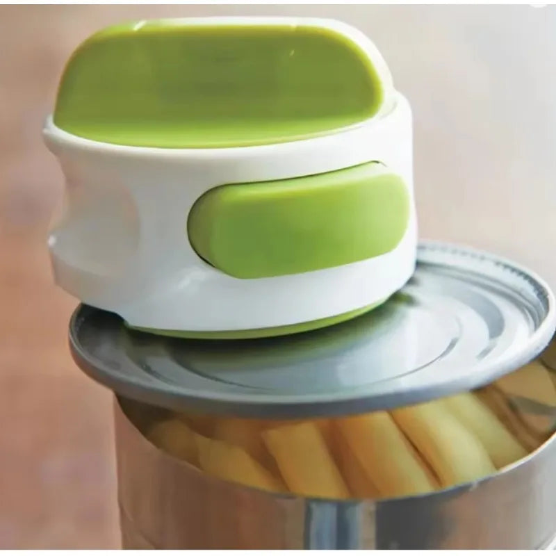 Hot Manual Rotating Can Opener Beer Can-Do Compact Mini Can Opener Kitchen Gadgets Tool Easy Twist Release Safety Open Jar Zpaxo