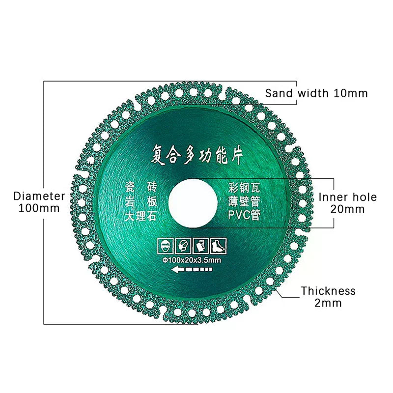 3 6 Buy 1 Take 2 Cutting Disc Multi Tile Rock Slab Marble Steel Iron Zpaxo