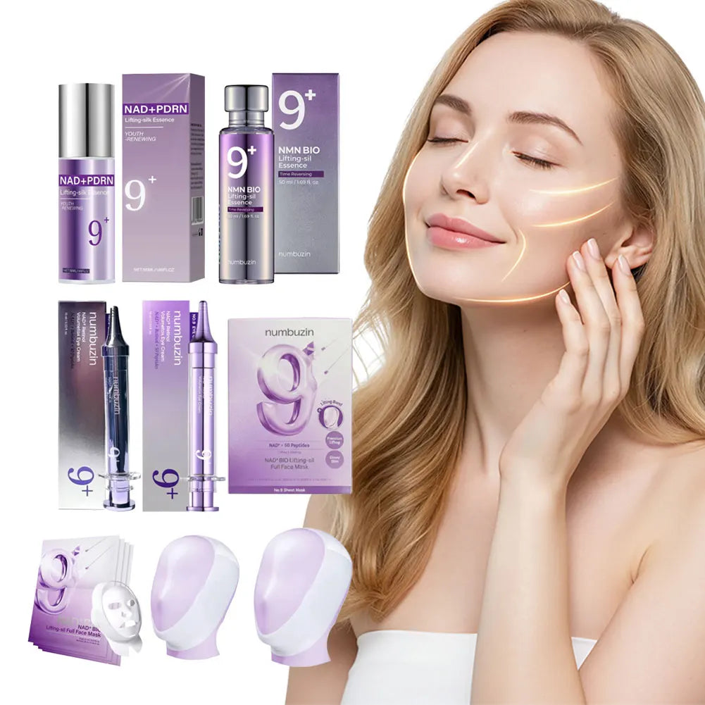 NAD+ PDRN Ultrasonic Eye Cream & Face Serum Anti-Wrinkle Kit Anti-Aging Eye Serum Zpaxo