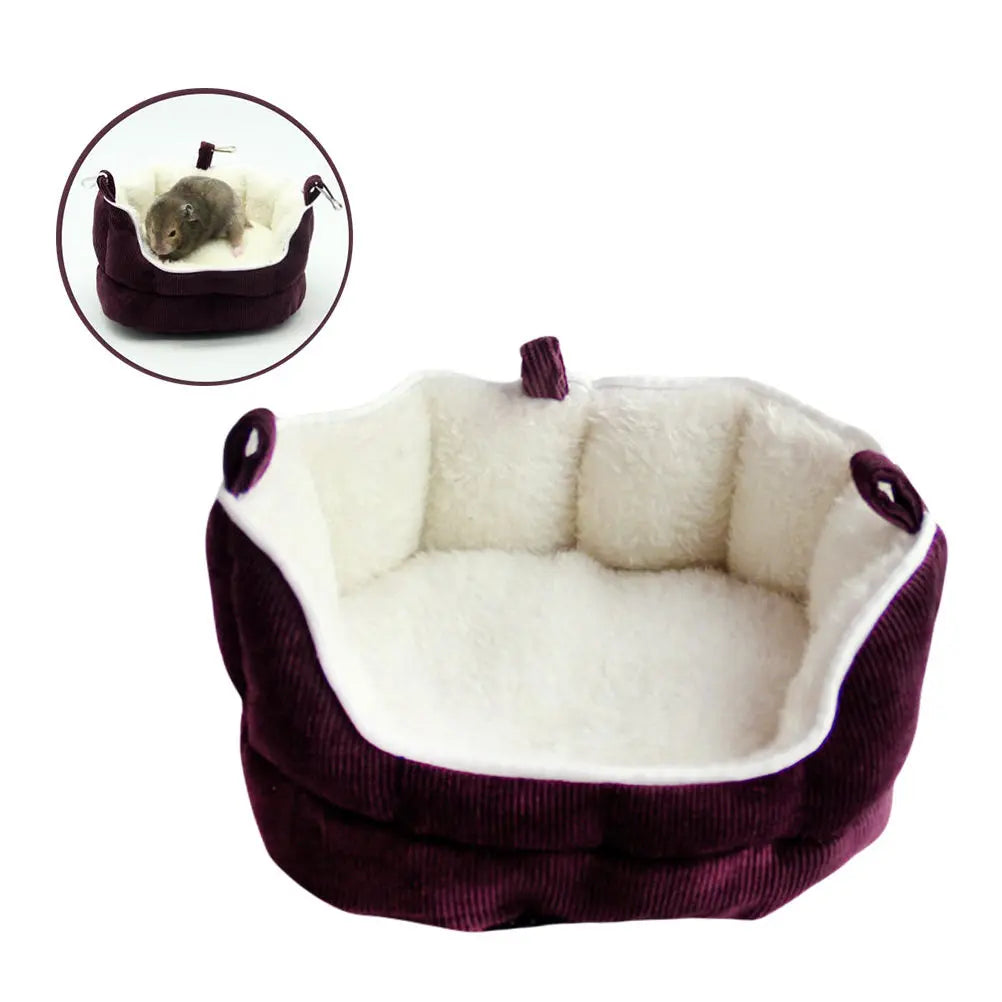 Small Pet Bed Hanging Cotton Sofa Cozy Sleeping Zipper Design Easy