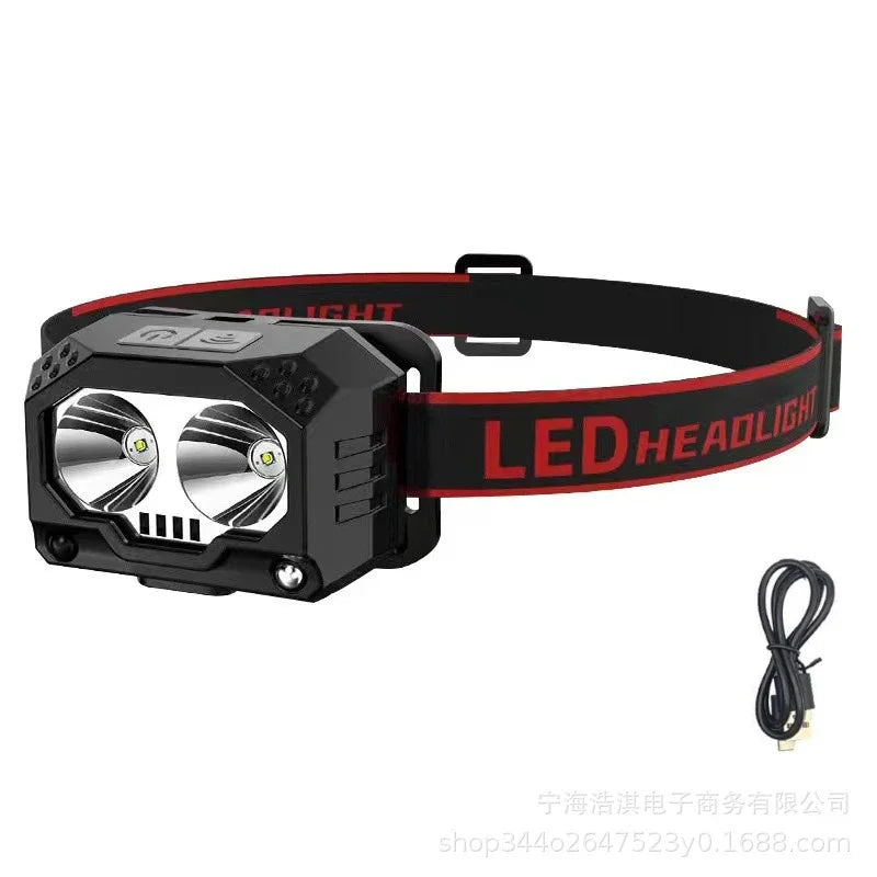 POCKETMAN Motion Sensor LED Headlamp – USB Rechargeable