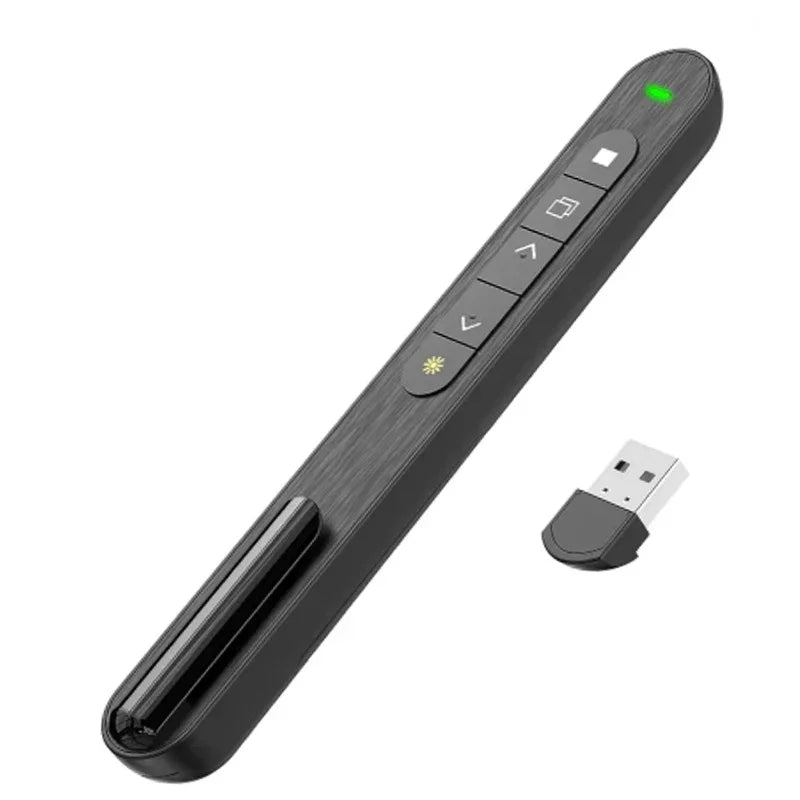 Wireless Presenter Turning Pen RF Volume Remote Control PPT Zpaxo