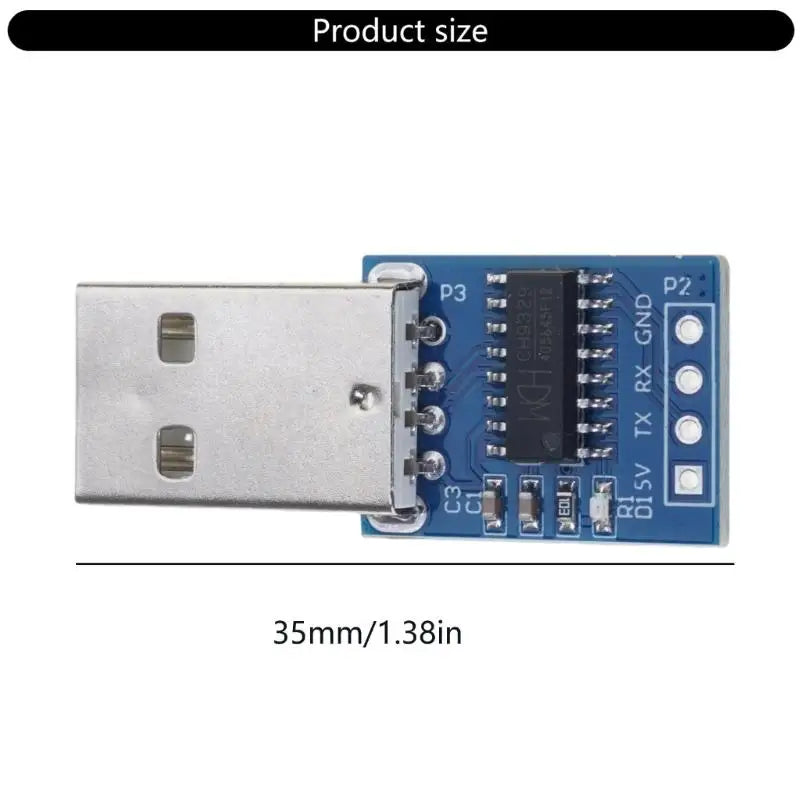 652F CH9329 Module Serial To USB Adapter With 300Bps 3Mbps Fast speed Support For Industrial Control And Robotics Zpaxo