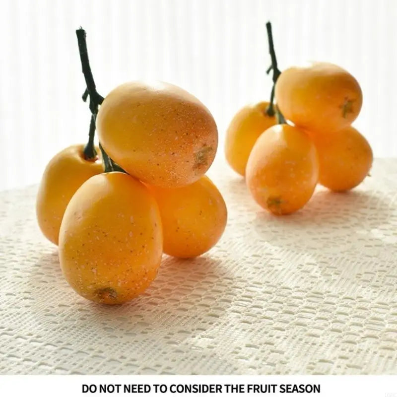 Simulation Loquat Fruit Model Adds Natural Touching Home Kitchen