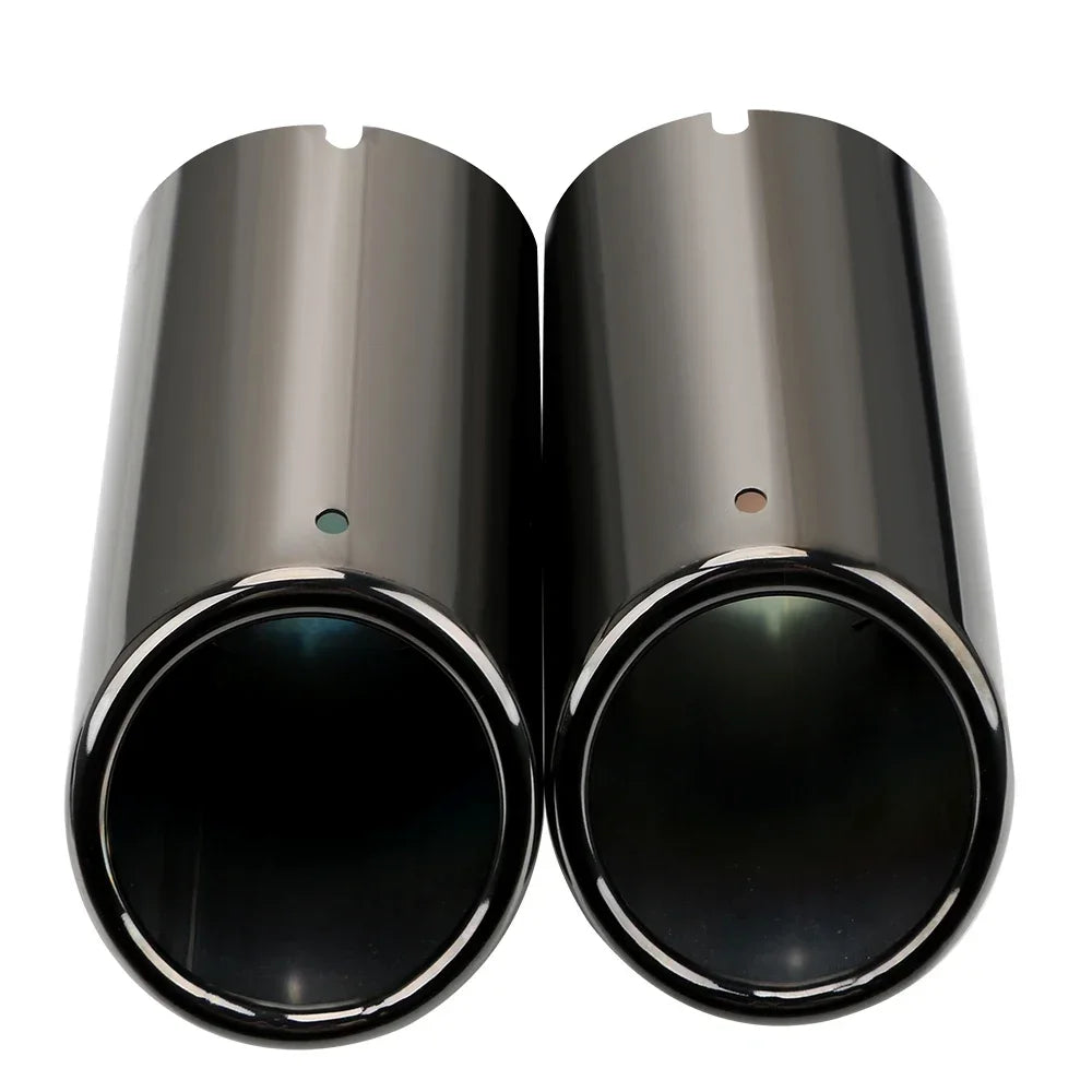 Stainless Steel Exhaust Muffler Tips – Audi A3 A4 VW Passat
