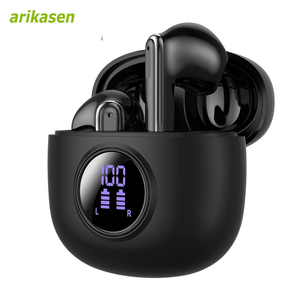 Bluetooth Earphones V5 3 Wireless Headsets TWS Noise Reduction