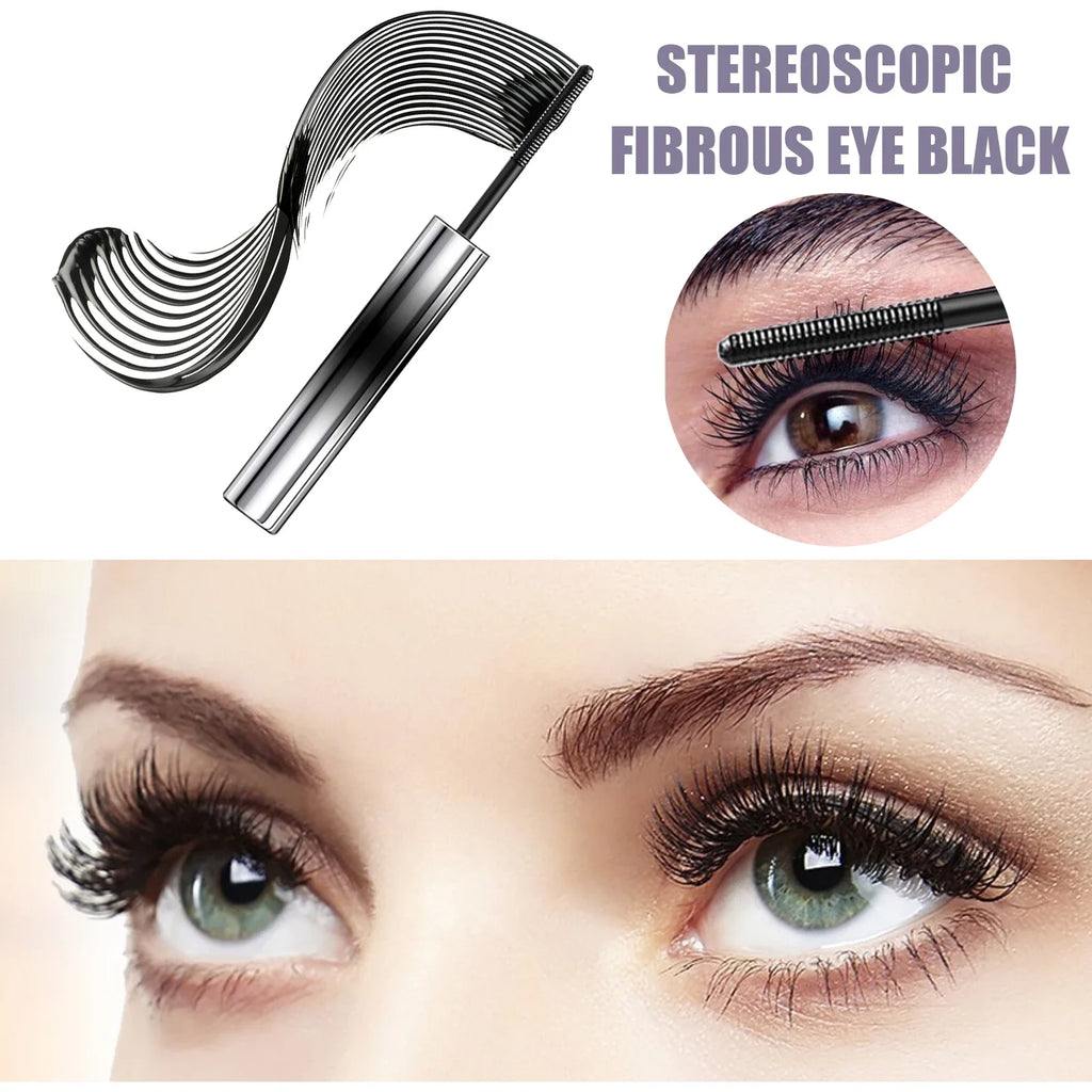 Eelhoe Waterproof Curling Mascara – Lengthening & Thickening Waterproof Mascara Zpaxo
