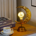 Ramadan Desk Lamp Led Moon Decoration Home Metal Kareem Light Eid